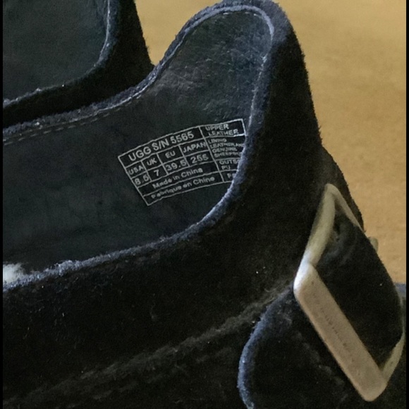 UGG Australia Women’s Clog Mule 8 1/2 M Black - Picture 2 of 6